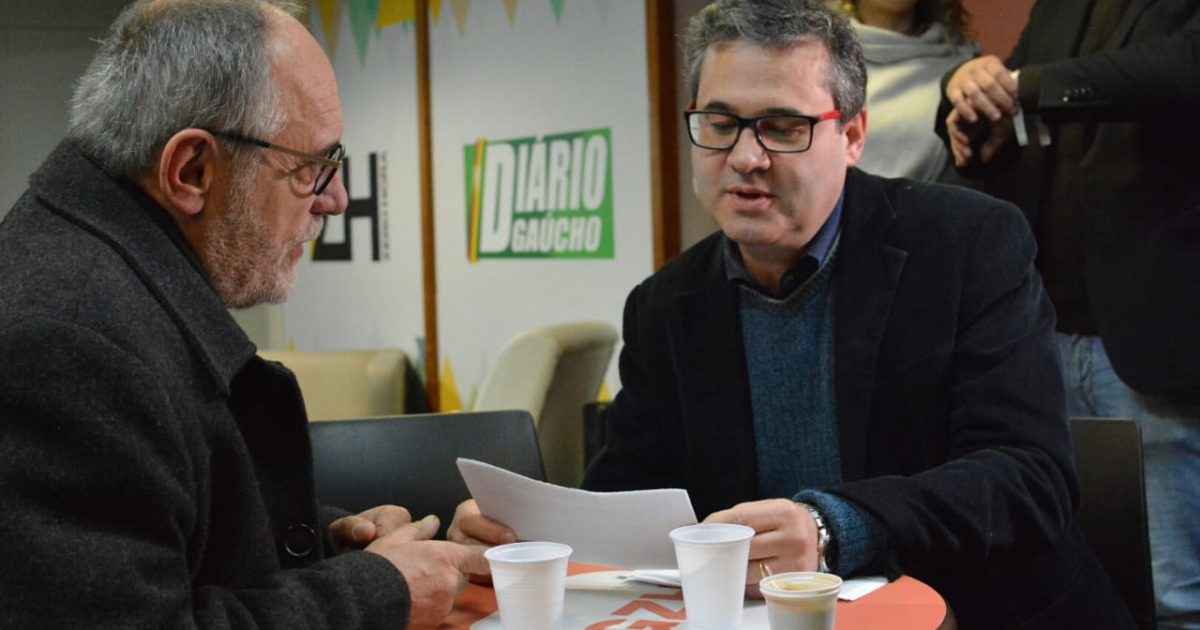 Agora é 50! Robaina na Rádio Gaúcha dá início à campanha eleitoral